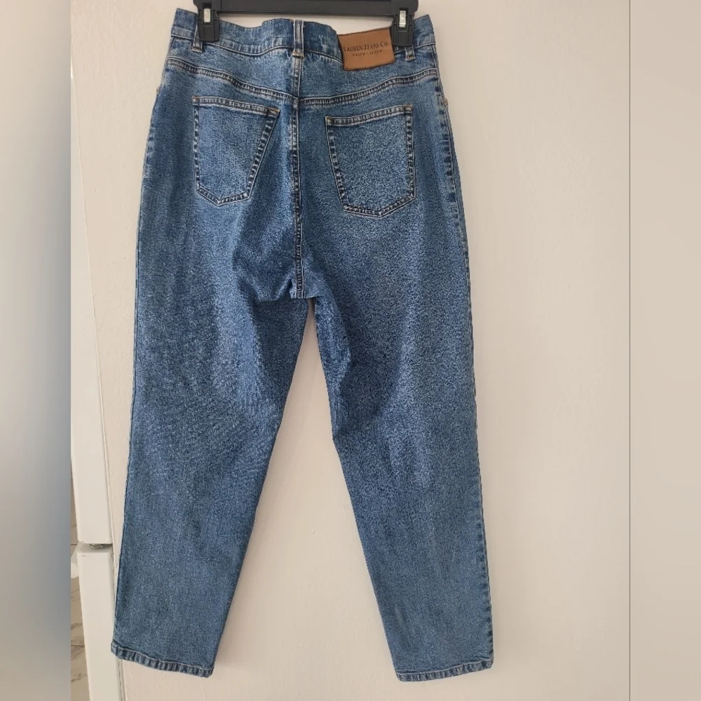 Ralph Lauren Classic Blue Straight Leg Jeans Size 10